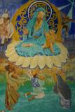 Kalimpong - Tibetan Church, mural