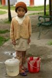 Two buckets of water