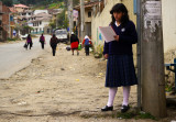 Schoolgirl, Sayausi, Ecuador, 2011