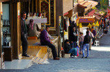 Shopping street, Side, Turkey, 2011