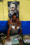 In charge, Elementary school, Havana, Cuba, 2012
