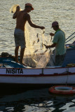 Fishing off the Malecon, Havana, Cuba, 2012