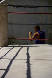 Fighter, Rafael Trejo Boxing Gym, Havana, Cuba, 2012