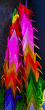Origami cranes, Forest Lawn Memorial Park, Hollywood Hills, California, 2012