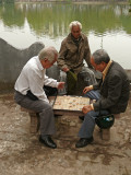 Mental exercise, Jade Mountain temple, Hanoi, Vietnam, 2007