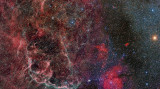 Vela Supernova Remnant 2 panel mosaic