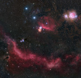 Orion Mosaic 4.3 billion pixel 4 panel mosaic