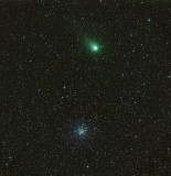 Comet Garradd and M71 LRGB 60 36 36 36 2 hours 48 minutes