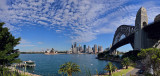 Sydney CBD Harbour Bridge 6 panel mosaic