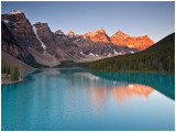 Moraine Lake sunrise