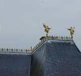 A detail of the Parlement de Bretagne roof....
