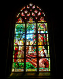 I have a special liking for ancient stained glass windows...