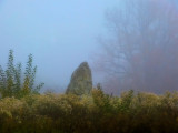 Little misty menhir...