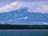 The snow is coming from the French coast...