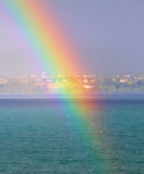 Rainbow mist...