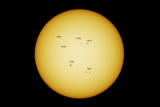 Sunspot Groups for June 5, 2012