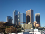 LA city skyline