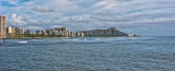 Waikiki from Ala Moana Park (Magic Island)