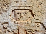 Bas relief  , Chichen Itza , Yucatan