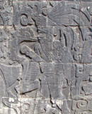 Bas-relief à Chichen Itza
