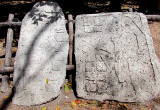 deux stles retrouves  Coba