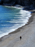 Marche sur la plage du cap Bon ami