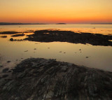 crépuscule orange