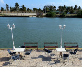 terrasse sur la Laguna de Paso Malo.