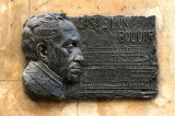 la plaque de  Simon Bolivar