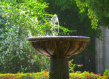 la fontaine de la Plaza de Armas
