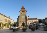 Place centrale,  Bastide dArmagnac