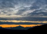 lever de soleil sur les alpes