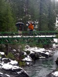 Lee and Andy on the long bridge