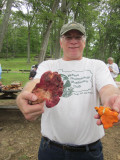 Chris Gales with his first Fistulina hepatica.JPG