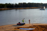 Our 5 Year Old Learns To Kayak