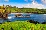 Waianapanapa Black sand beach 10039