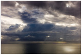 Morning showers over sea