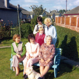 Dodds with Pat Woodcock Dirr, Oct 12, 1975