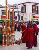 The old city of Lhasa 