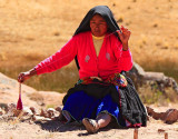 A Taquile woman 