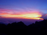 5.46am view from summit plateau