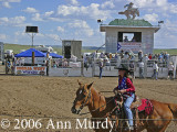 Cowgirl at Galisteo Rodeo