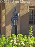 Sculpture on Canyon Road