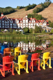Blue Mountain on the Dock