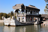 Summer palace marble boat