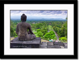 Buddha Statue on Borubudur Temple