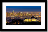 Griffith Observatory and LA Skyline After Sunset