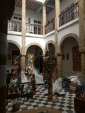 Art Exhibition At Another Nearby Riad