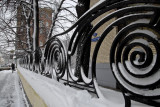 Fence around Gorkiy Mansion (originally Dom Ryabushinskikh), architect F. Shekhtel, Moscow