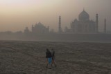 Taj Mahal at sunrise